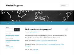 Master program photo